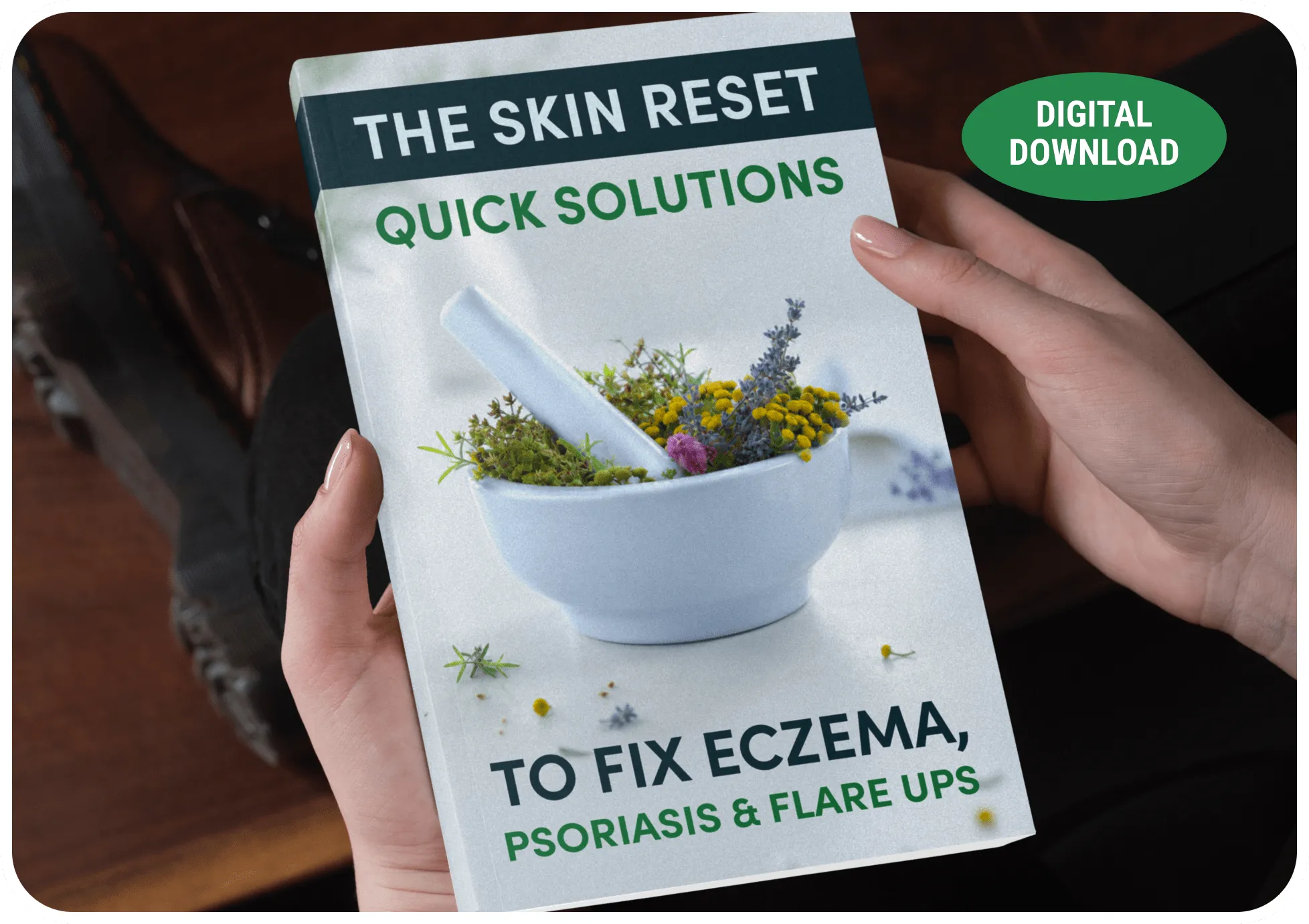The Skin Reset promotional digital guide graphic